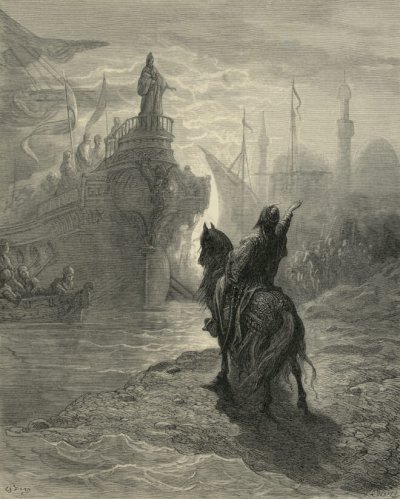 Alexius V Ducas meets Doge Dandolo